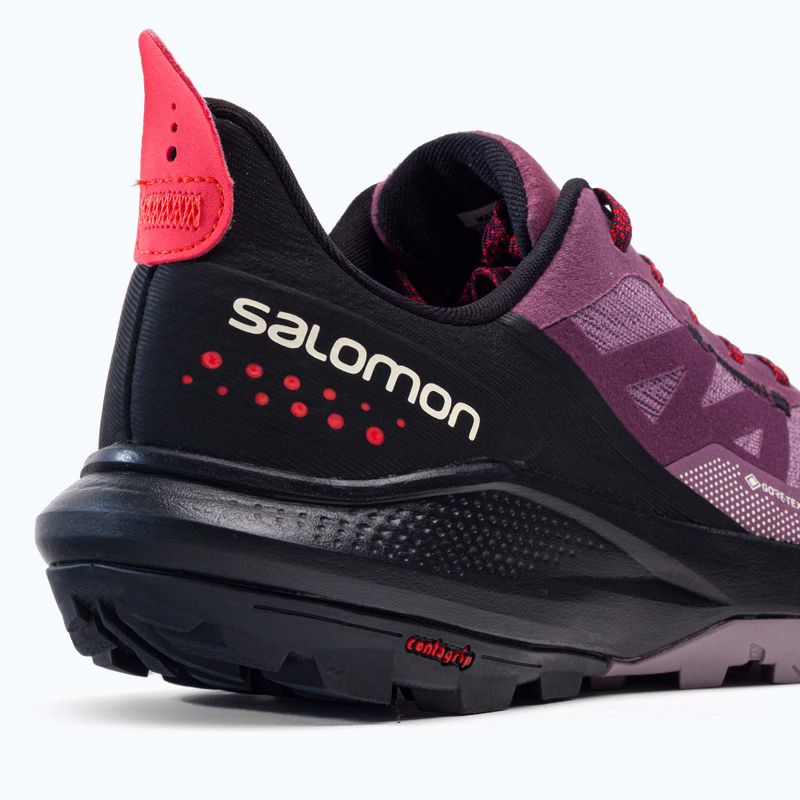Buty tuystyczne  damskie Salomon Outpulse GTX tulipwood/black/pord 7