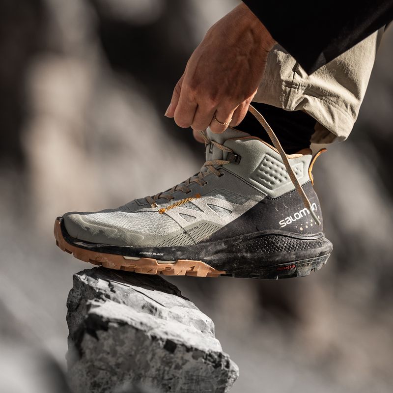 Buty tuystyczne  męskie Salomon Outpulse Mid GTX wrought iron/black 8