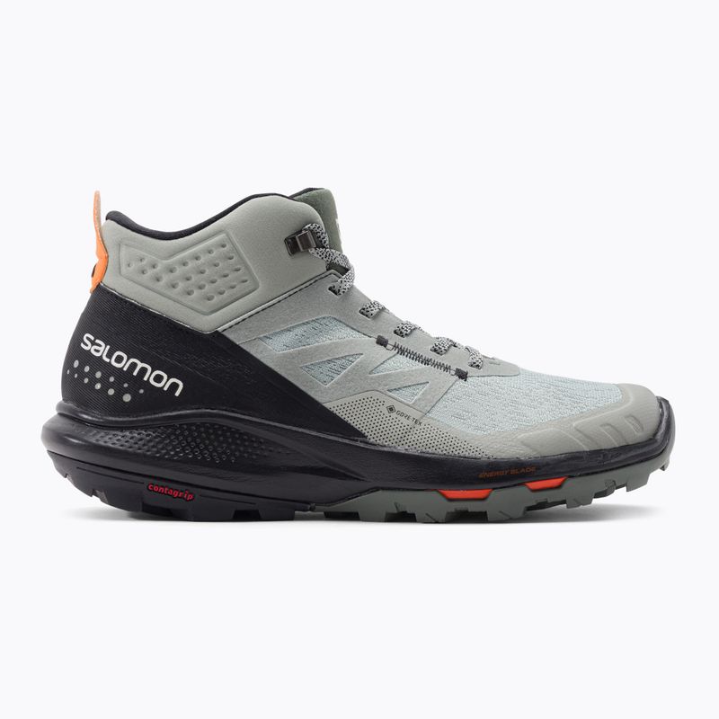 Buty tuystyczne  męskie Salomon Outpulse Mid GTX wrought iron/black 2