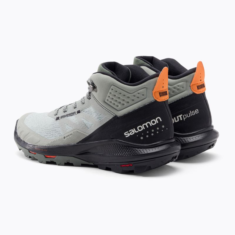 Buty tuystyczne  męskie Salomon Outpulse Mid GTX wrought iron/black 3