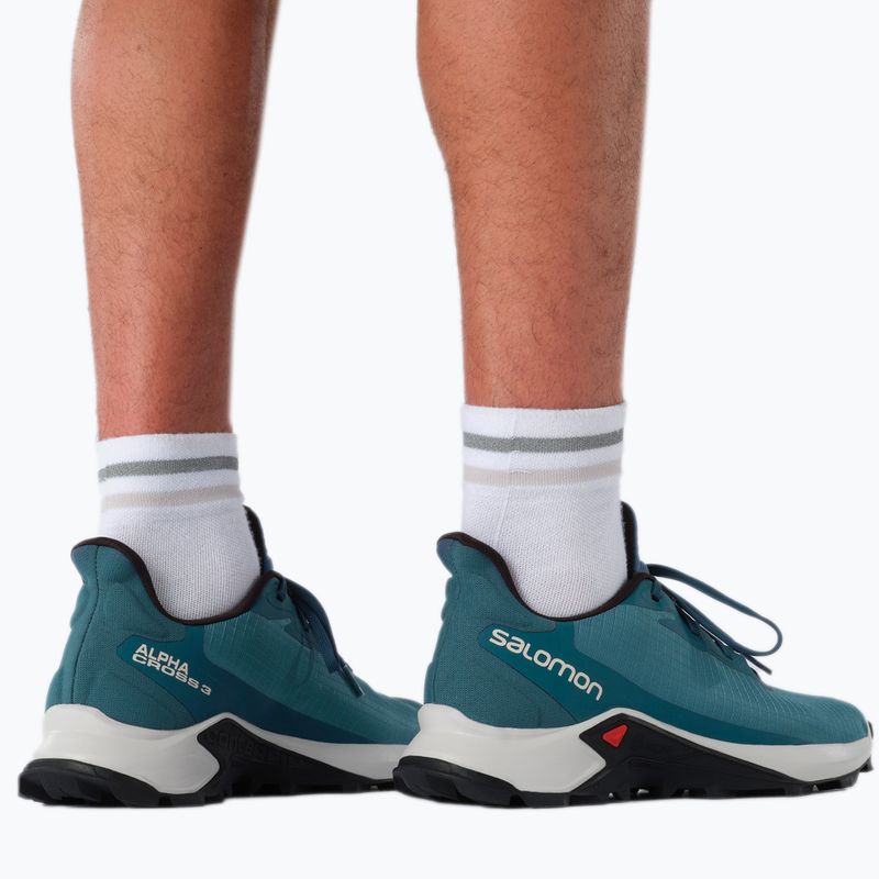 Buty do biegania męskie Salomon Alphacross 3 bluesteel/lunar rock/black 9