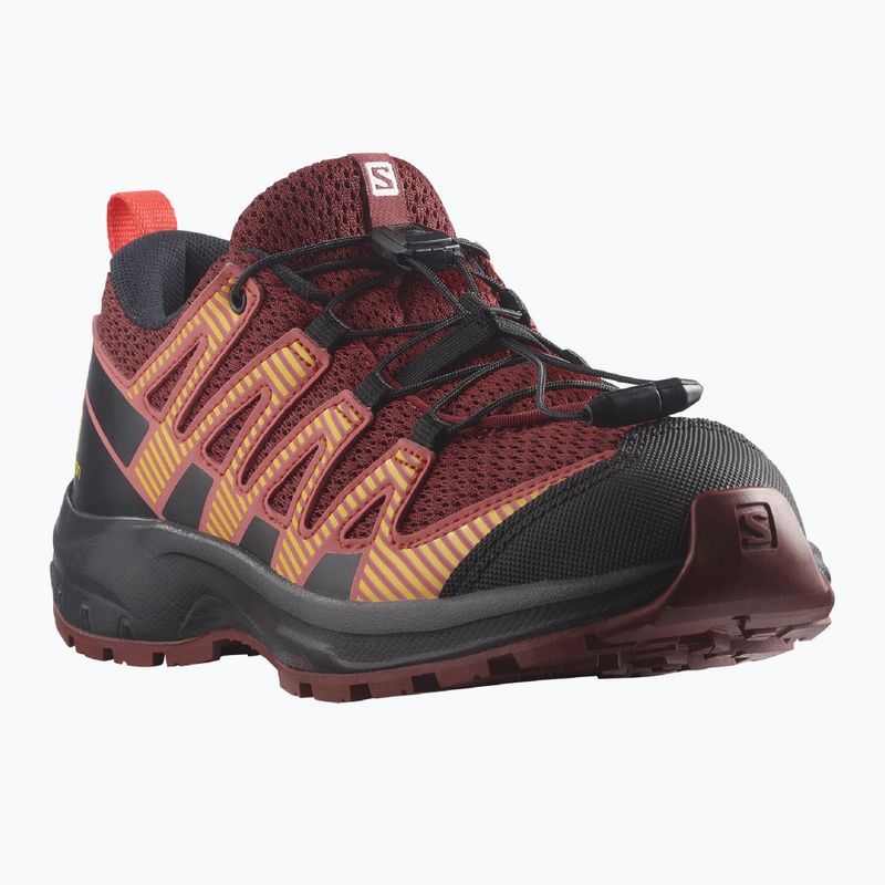 Buty do biegania dziecięce Salomon XA Pro V8 dahlia/black/pord 10