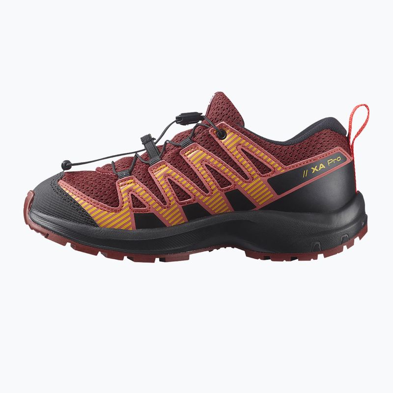 Buty do biegania dziecięce Salomon XA Pro V8 dahlia/black/pord 12