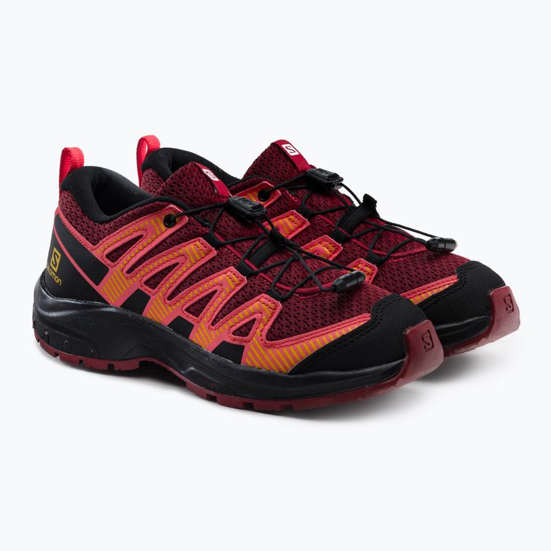 Buty do biegania dziecięce Salomon XA Pro V8 dahlia/black/pord 5