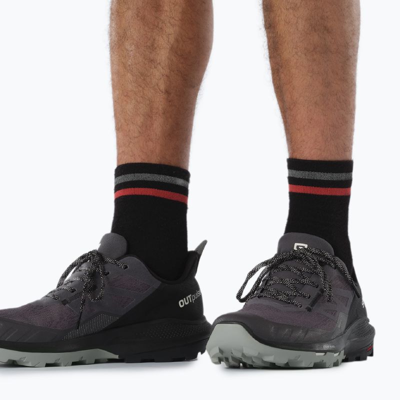 Buty tuystyczne  męskie Salomon Outpulse GTX magnet/black/wrought iron 16