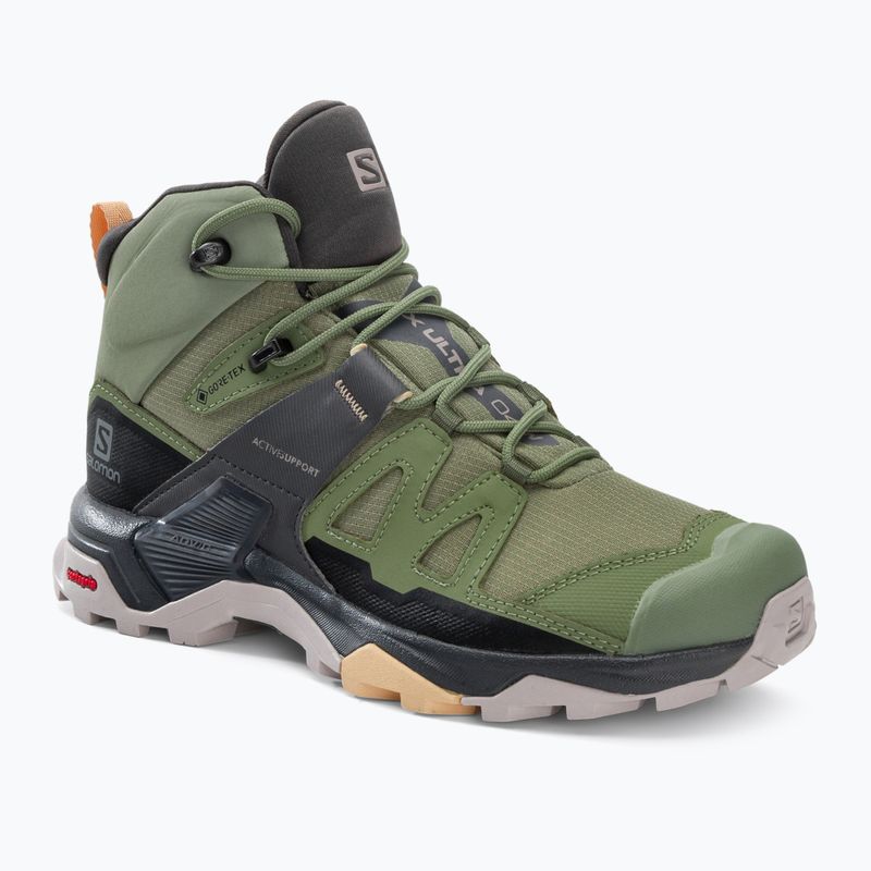 Buty trekkingowe damskie Salomon X Ultra 4 MID GTX oilgreen/magenta/almound
