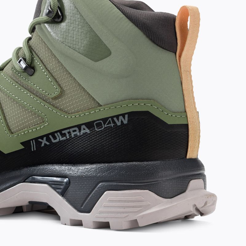 Buty trekkingowe damskie Salomon X Ultra 4 MID GTX oilgreen/magenta/almound 10