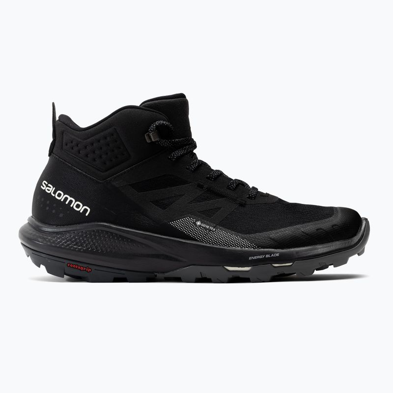 Buty tuystyczne męskie Salomon Outpulse Mid GTX black/ebony/vanila 2