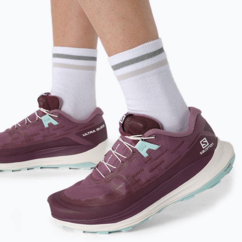 Buty do biegania damskie Salomon Ultra Glide tulipwood/wht/tanager 11