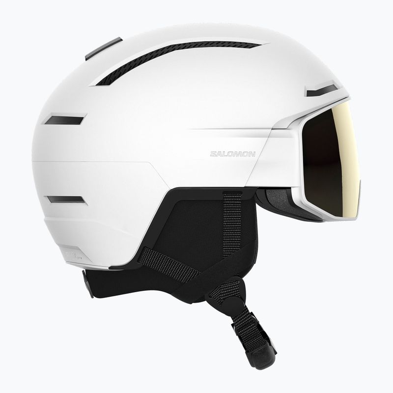 Kask narciarski Salomon Driver Pro Sigma white/black bronze 11