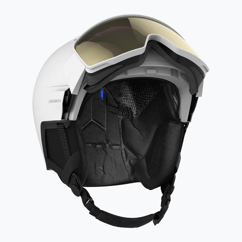 Kask narciarski Salomon Driver Pro Sigma white/black bronze 13