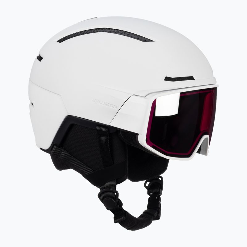 Kask narciarski Salomon Driver Pro Sigma white/black bronze