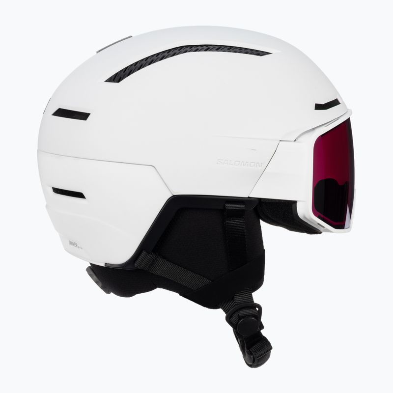 Kask narciarski Salomon Driver Pro Sigma white/black bronze 4