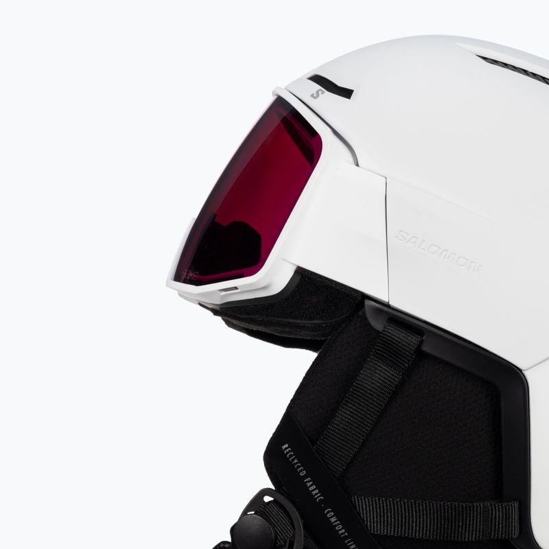 Kask narciarski Salomon Driver Pro Sigma white/black bronze 6