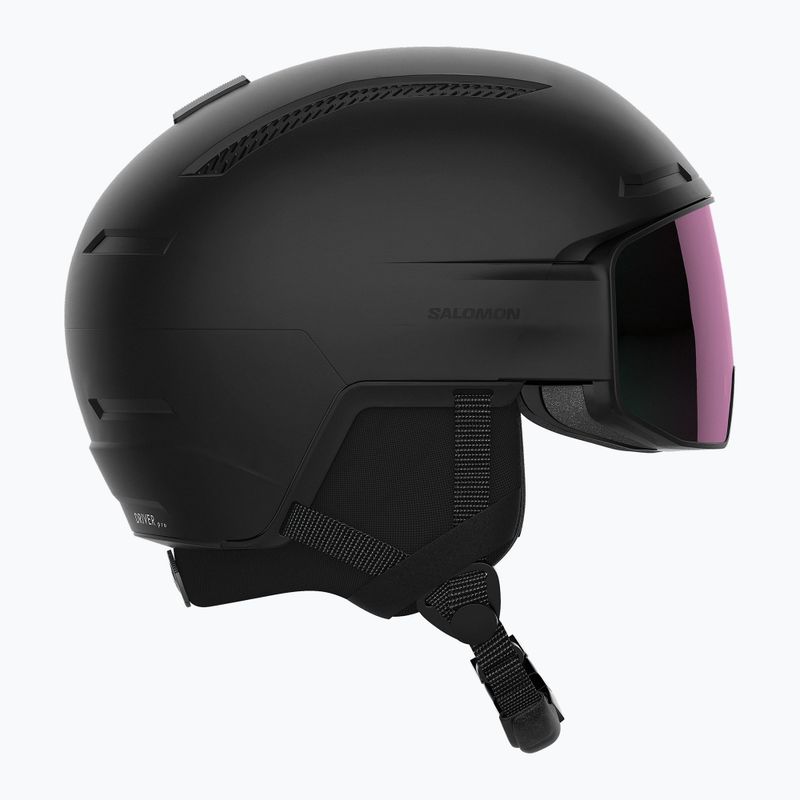 Kask narciarski Salomon Driver Pro Sigma black/emerald 11