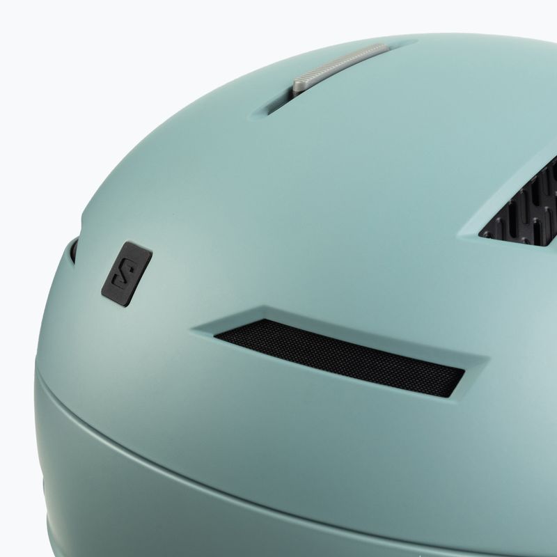 Kask narciarski Salomon Driver Prime Sigma Plus wrought iron/silver pink/sky blue 6