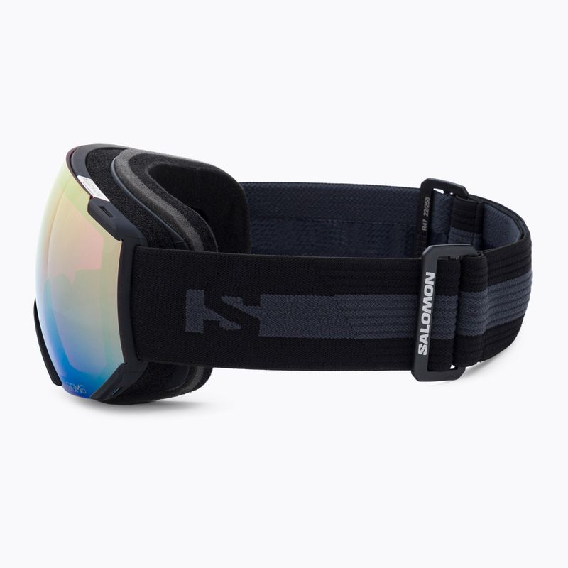 Gogle narciarskie Salomon Radium black/sigma black gold 4