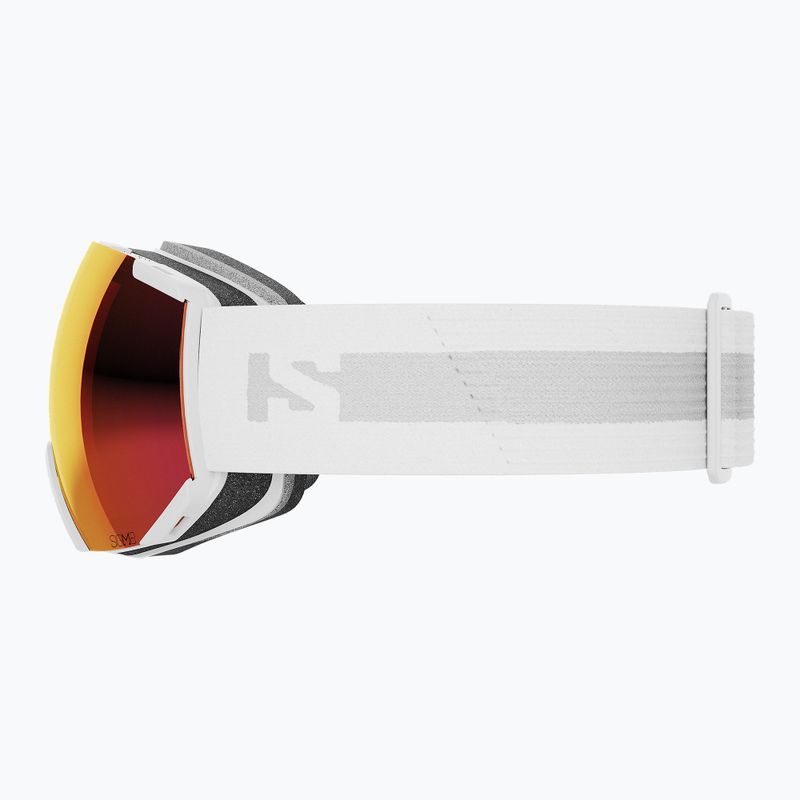 Gogle narciarskie Salomon Radium white/sigma poppy red 9
