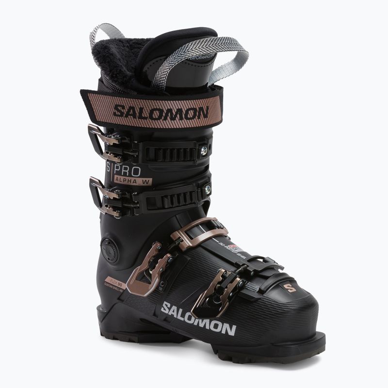 Buty narciarskie damskie Salomon S/Pro Alpha 90 W GW black/pink/gold metal/silver