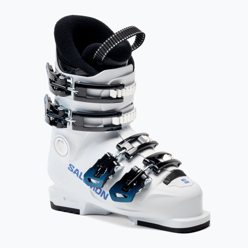 Buty narciarskie dziecięce Salomon S/Max 60T M Jr white/race blue/process blue