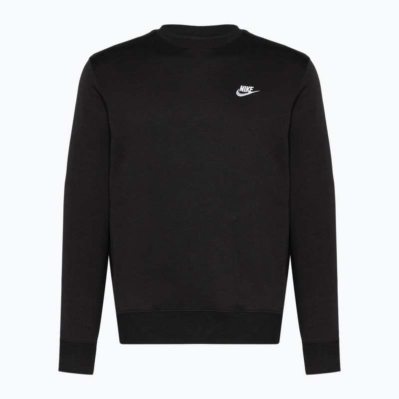 Bluza męska Nike Sportswear Club Fleece Crew black/white