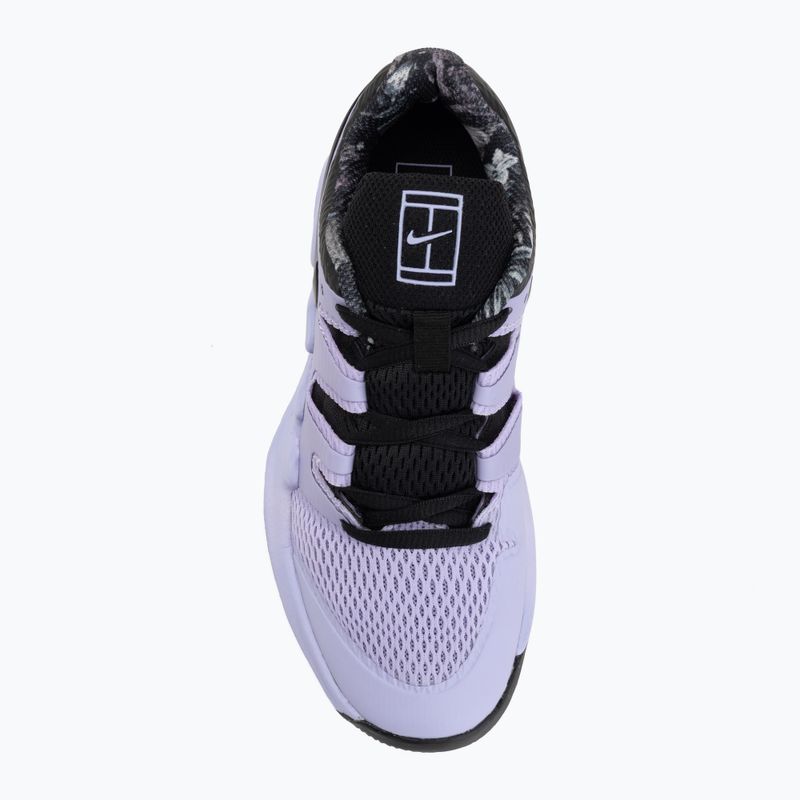 Buty do tenisa dziecięce Nike Court Vapor X Jr purple agate/white/hyper crimson/black 5
