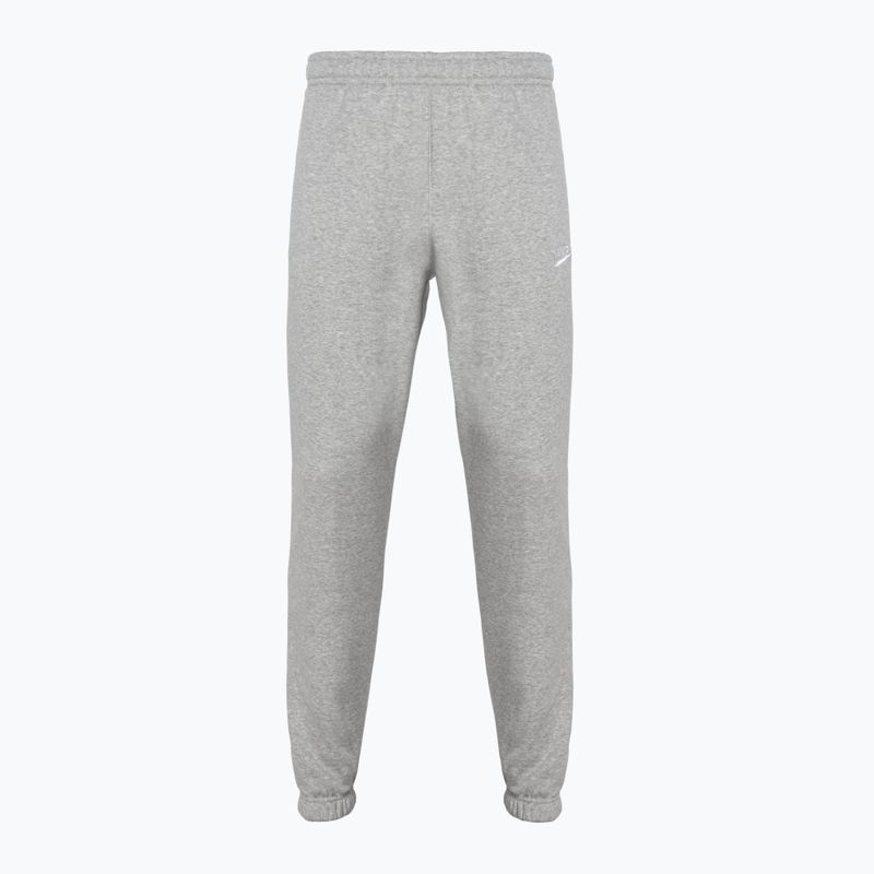 Spodnie męskie Nike Sportswear Club Fleece dark grey heather/matte silver/white