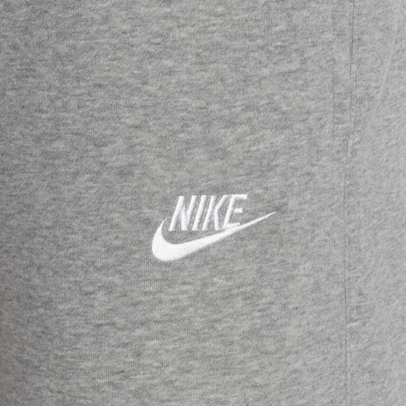 Spodnie męskie Nike Sportswear Club Fleece dark grey heather/matte silver/white 3