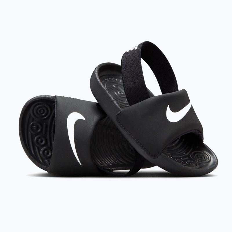 Klapki dziecięce Nike Kawa black/white/white/white 10