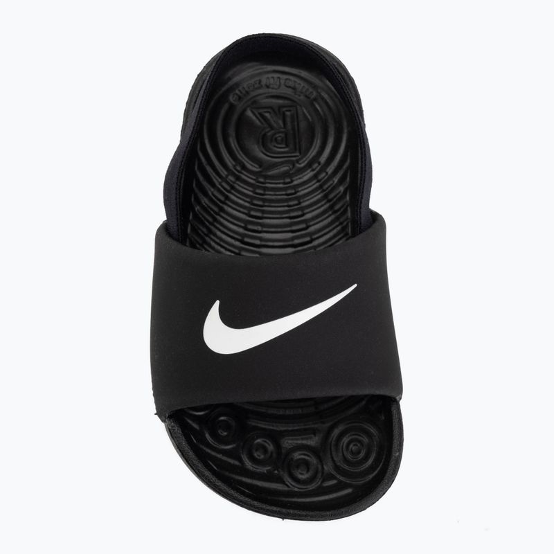 Klapki dziecięce Nike Kawa black/white/white/white 5
