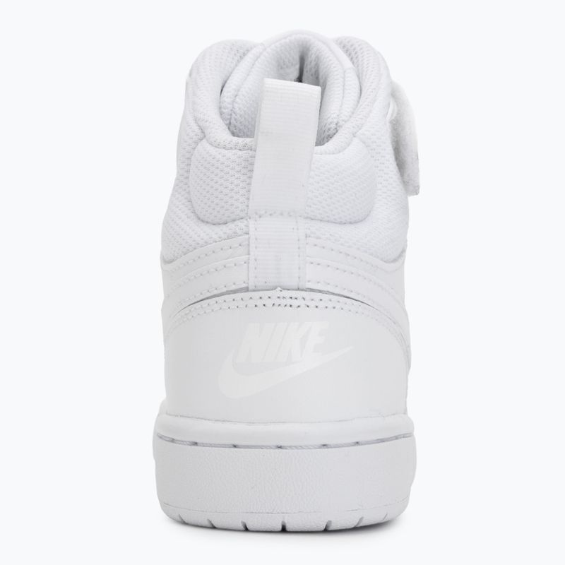 Buty Nike Court Borough Mid 2 white/white/white 6