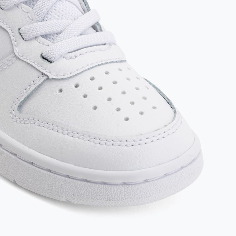 Buty dziecięce Nike Court Borough Mid 2 white/white/white 7