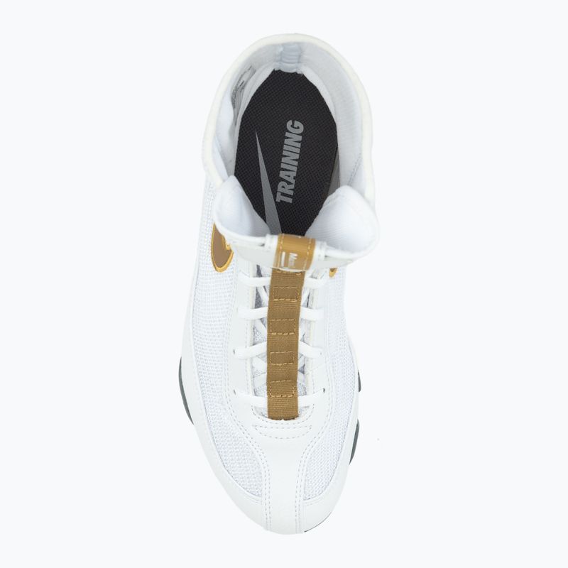 Buty bokserskie Nike Machomai white/gold 6