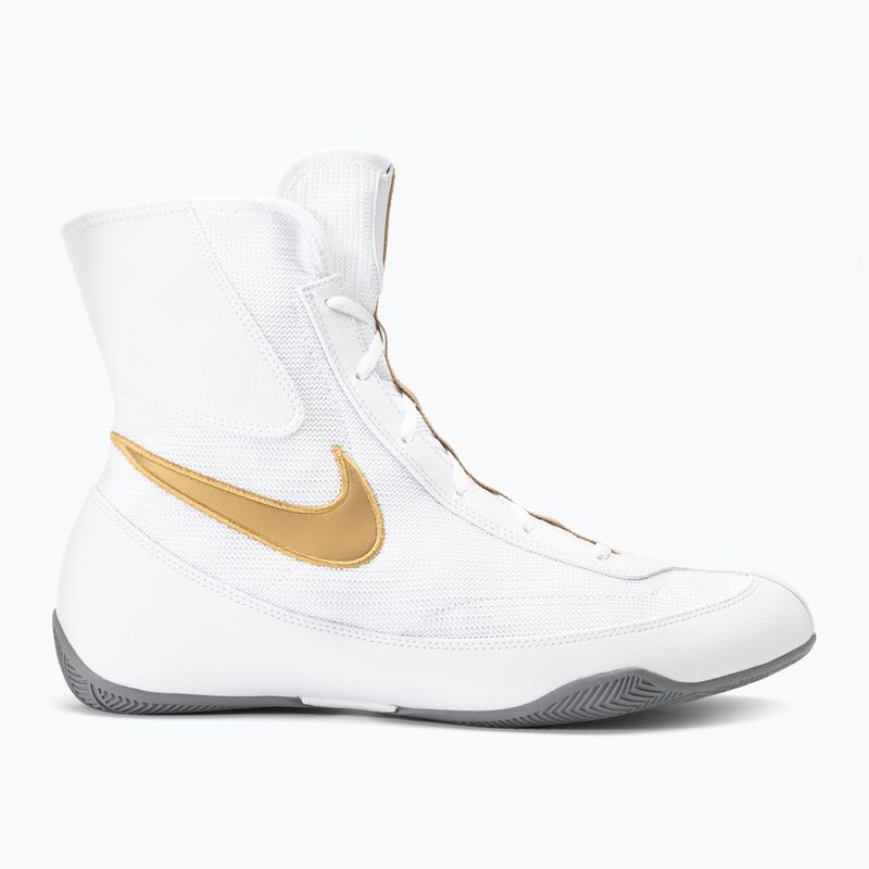 Buty bokserskie Nike Machomai 2 white/gold 2