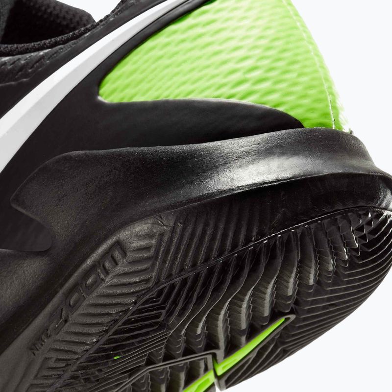 Buty do tenisa dziecięce Nike Court Vapor X Jr black/volt/white 9
