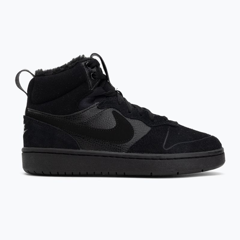 Buty Nike Court Borough Mid 2 black/black/black 2