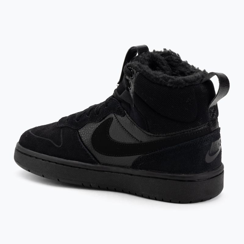 Buty Nike Court Borough Mid 2 black/black/black 3