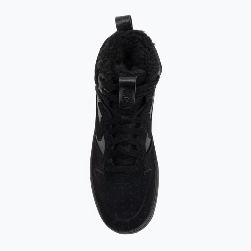 Buty Nike Court Borough Mid 2 black/black/black 5