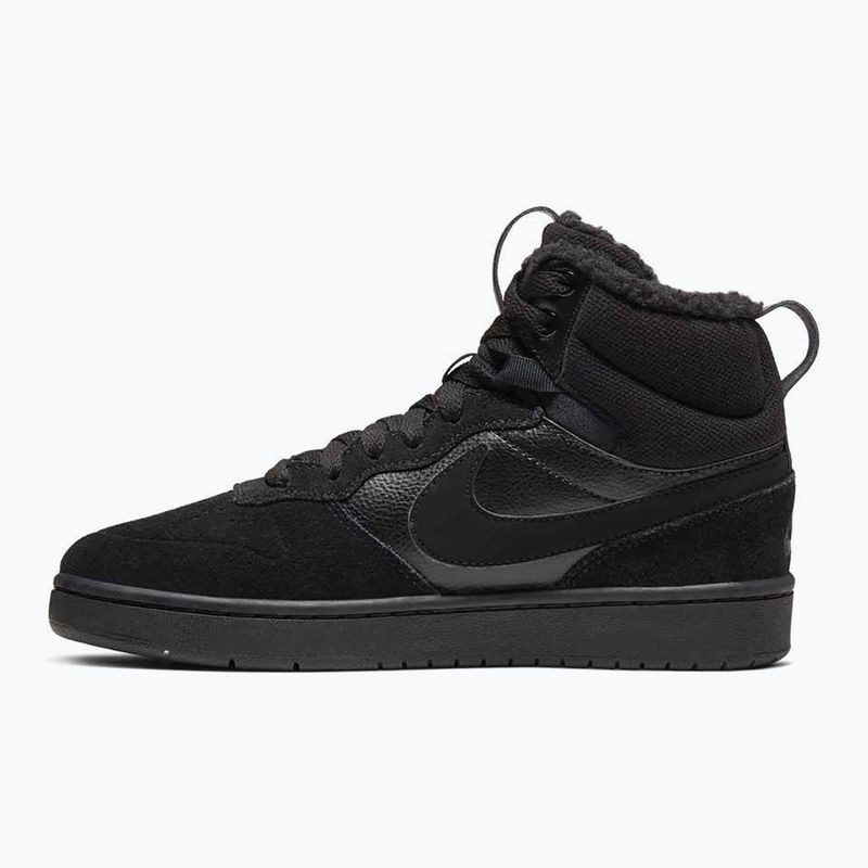 Buty Nike Court Borough Mid 2 black/black/black 2
