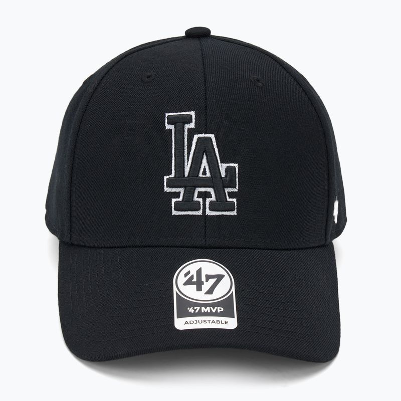 Czapka z daszkiem 47 Brand MLB Los Angeles Dodgers MVP black 2