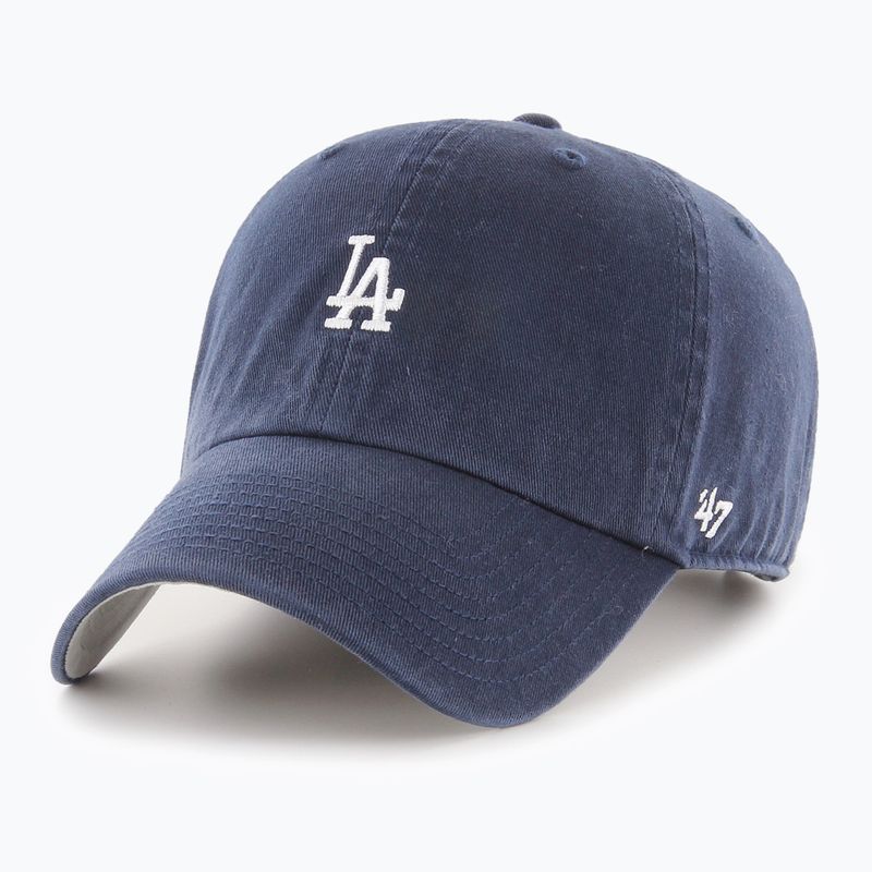 Czapka z daszkiem 47 Brand MLB Los Angeles Dodgers Base Runner CLEAN UP navy