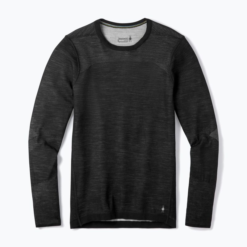 Bluza termoaktywna męska Smartwool Intraknit Merino 200 Crew black/white 4