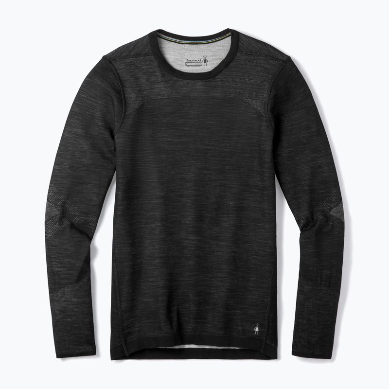 Longsleeve termoaktywny męski Smartwool Intraknit Merino 200 Crew black/white 4