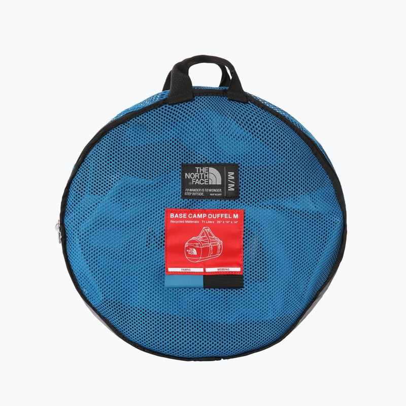 Torba podróżna The North Face Base Camp Duffel M 71 l banff blue/black 4