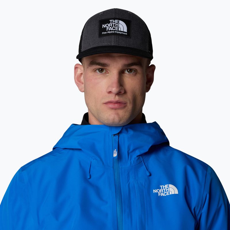 Czapka z daszkiem The North Face Deep Fit Mudder Trucker tnf black/tnf medium grey/heather 3