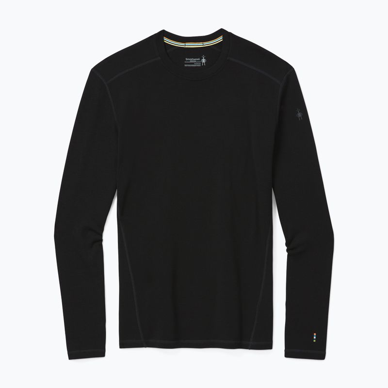 Bluza termoaktywna męska Smartwool Merino Base Layer Crew Boxed black 5