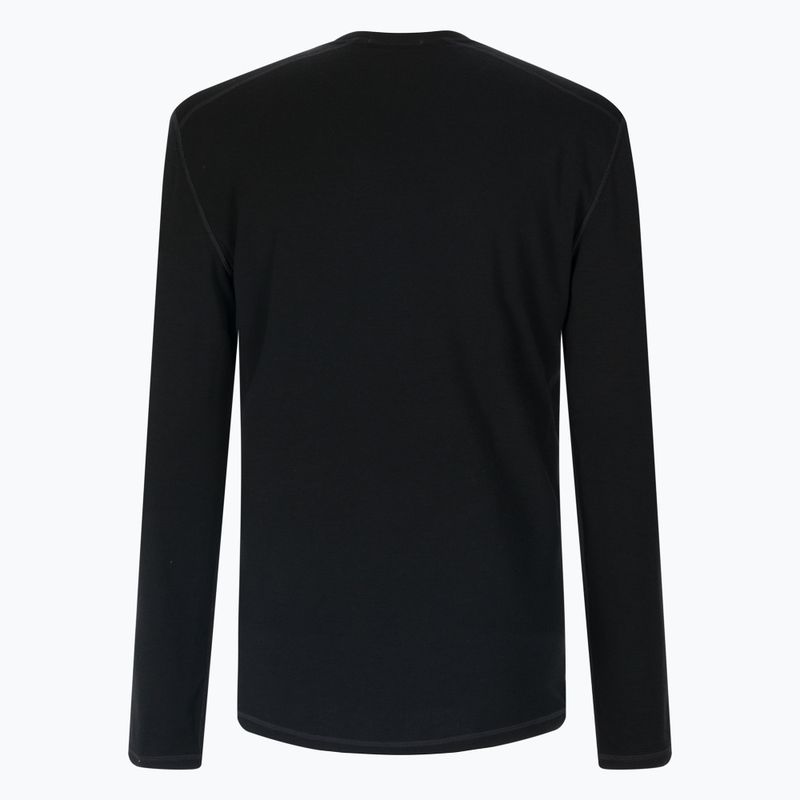 Bluza termoaktywna męska Smartwool Merino Base Layer Crew Boxed black 2