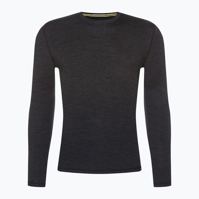 Longsleeve termoaktywny męski Smartwool Merino 250 Baselayer Crew Boxed charcoal heather 3