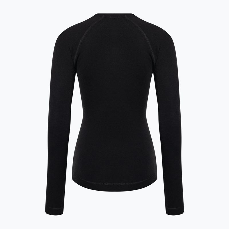 Bluza termoaktywna damska Smartwool Merino 250 Baselayer Crew Boxed black 4