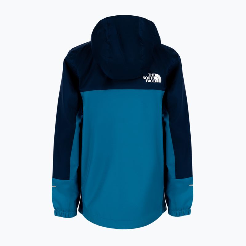Kurtka przeciwdeszczowa dziecięca The North Face Antora Rain banff blue 2